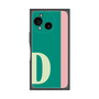 プレミアムスクエアケース［ オリジナル - initial color line - D green ］