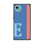 プレミアムスクエアケース［ オリジナル - initial color line - E blue ］