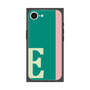 プレミアムスクエアケース［ オリジナル - initial color line - E green ］