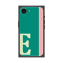 プレミアムスクエアケース［ オリジナル - initial color line - E green ］