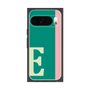 プレミアムスクエアケース［ オリジナル - initial color line - E green ］