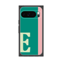 プレミアムスクエアケース［ オリジナル - initial color line - E green ］