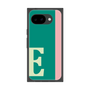 プレミアムスクエアケース［ オリジナル - initial color line - E green ］