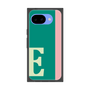 プレミアムスクエアケース［ オリジナル - initial color line - E green ］
