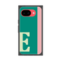 プレミアムスクエアケース［ オリジナル - initial color line - E green ］