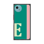 プレミアムスクエアケース［ オリジナル - initial color line - E green ］