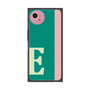 プレミアムスクエアケース［ オリジナル - initial color line - E green ］