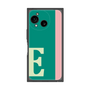 プレミアムスクエアケース［ オリジナル - initial color line - E green ］
