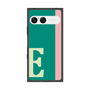 プレミアムスクエアケース［ オリジナル - initial color line - E green ］