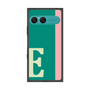 プレミアムスクエアケース［ オリジナル - initial color line - E green ］