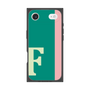 プレミアムスクエアケース［ オリジナル - initial color line - F green ］