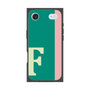 プレミアムスクエアケース［ オリジナル - initial color line - F green ］