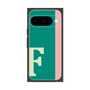 プレミアムスクエアケース［ オリジナル - initial color line - F green ］