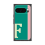 プレミアムスクエアケース［ オリジナル - initial color line - F green ］