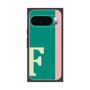 プレミアムスクエアケース［ オリジナル - initial color line - F green ］