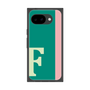 プレミアムスクエアケース［ オリジナル - initial color line - F green ］