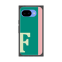 プレミアムスクエアケース［ オリジナル - initial color line - F green ］