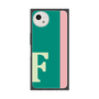 プレミアムスクエアケース［ オリジナル - initial color line - F green ］