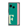 プレミアムスクエアケース［ オリジナル - initial color line - F green ］
