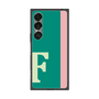 プレミアムスクエアケース［ オリジナル - initial color line - F green ］