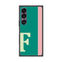 プレミアムスクエアケース［ オリジナル - initial color line - F green ］