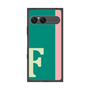 プレミアムスクエアケース［ オリジナル - initial color line - F green ］