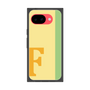 プレミアムスクエアケース［ オリジナル - initial color line - F yellow ］