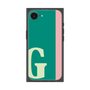 プレミアムスクエアケース［ オリジナル - initial color line - G green ］