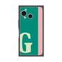 プレミアムスクエアケース［ オリジナル - initial color line - G green ］