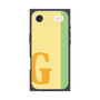 プレミアムスクエアケース［ オリジナル - initial color line - G yellow ］
