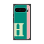 プレミアムスクエアケース［ オリジナル - initial color line - H green ］