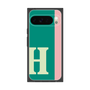 プレミアムスクエアケース［ オリジナル - initial color line - H green ］