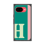 プレミアムスクエアケース［ オリジナル - initial color line - H green ］
