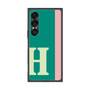 プレミアムスクエアケース［ オリジナル - initial color line - H green ］