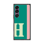 プレミアムスクエアケース［ オリジナル - initial color line - H green ］