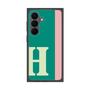 プレミアムスクエアケース［ オリジナル - initial color line - H green ］