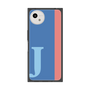 プレミアムスクエアケース［ オリジナル - initial color line - J blue ］