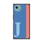プレミアムスクエアケース［ オリジナル - initial color line - J blue ］