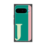プレミアムスクエアケース［ オリジナル - initial color line - J green ］