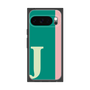 プレミアムスクエアケース［ オリジナル - initial color line - J green ］