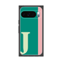 プレミアムスクエアケース［ オリジナル - initial color line - J green ］
