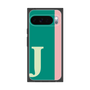 プレミアムスクエアケース［ オリジナル - initial color line - J green ］