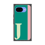 プレミアムスクエアケース［ オリジナル - initial color line - J green ］