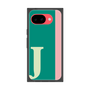 プレミアムスクエアケース［ オリジナル - initial color line - J green ］