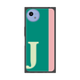 プレミアムスクエアケース［ オリジナル - initial color line - J green ］
