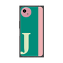 プレミアムスクエアケース［ オリジナル - initial color line - J green ］