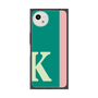 プレミアムスクエアケース［ オリジナル - initial color line - K green ］