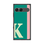 プレミアムスクエアケース［ オリジナル - initial color line - K green ］