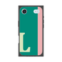プレミアムスクエアケース［ オリジナル - initial color line - L green ］