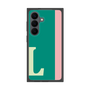 プレミアムスクエアケース［ オリジナル - initial color line - L green ］
